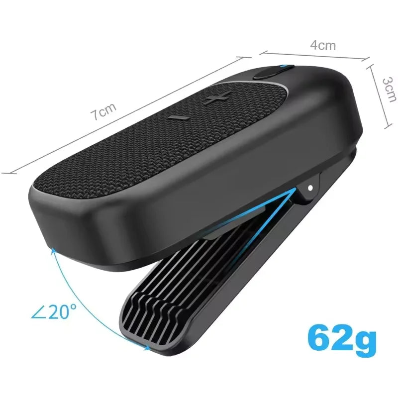 Portable Mini Bluetooth Speakers Built-in Microphone Clip Magnetic Bike Golf Waterproof Wearable Speaker for Outdoor Sports