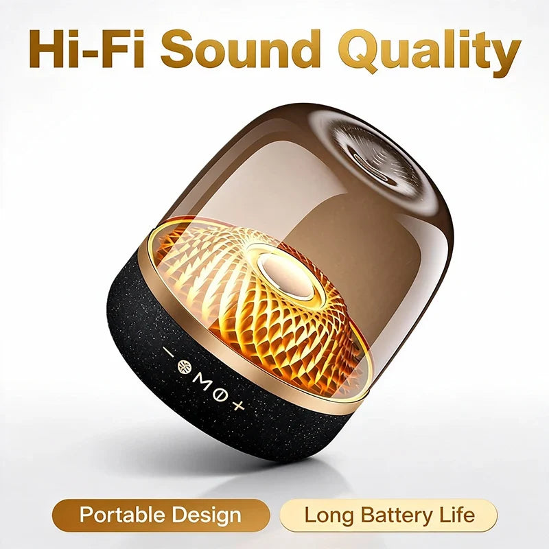 Bluetooth Speaker: Upgraded Outdoor Portable Sound Premium Bluetooth Speaker with Crystal Clear Sound - Portable Wireless Audio